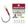 Carlige VANFOOK DRS-40F Drifthook Fine Wire nr.8, 5buc/plic