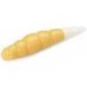 Larva siliconica FISHUP Trout Series Cheese Yochu 4.3cm, culoare 134 Cheese White, 8buc/plic