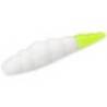 Larva siliconica FISHUP Trout Series Cheese Yochu 4.3cm, culoare 131 White Hot Chartreuse, 8buc/plic