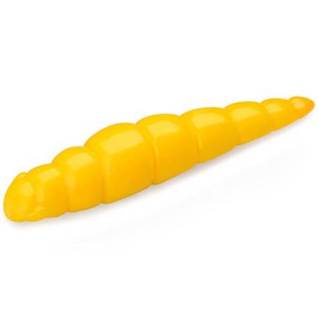 Larva siliconica FISHUP Trout Series Cheese Yochu 4.3cm, culoare 103 Yellow, 8buc/plic