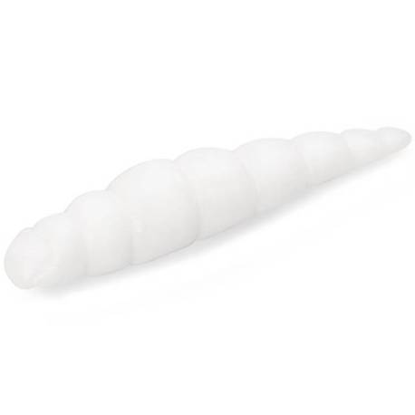 Larva siliconica FISHUP Trout Series Cheese Yochu 4.3cm, culoare 009 White, 8buc/plic