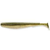 Naluci FISHUP U-Shad 10.1cm, culoare 202 Green Pumpkin Pearl, 8buc/plic