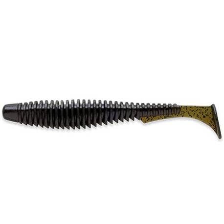 Naluci FISHUP U-Shad 5cm, culoare 043 Watermelon Brown Black, 10buc/plic