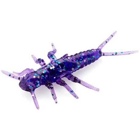 Naluca FISHUP Stonefly 2.1cm culoare 060 Dark Violet Peacock & Silver