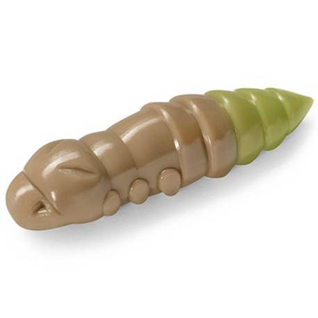 Grub FISHUP Pupa Cheese 3.8cm, culoare 137 Coffee Milk Light Olive