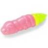 Grub FISHUP Pupa Cheese 3.2cm, culoare 133 Bubble Gum Hot Chartreuse