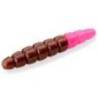 Larva siliconica FISHUP Trout Series Morio Cheese 3.1cm, culoare 139 Earthworm Hot Pink, 12buc/plic