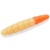 Larva siliconica FISHUP Trout Series Morio Cheese 3.1cm, culoare 135 Cheese Hot Orange, 12buc/plic