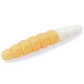 Larva siliconica FISHUP Trout Series Morio Cheese 3.1cm, culoare 134 Cheese White, 12buc/plic