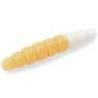 Larva siliconica FISHUP Trout Series Morio Cheese 3.1cm, culoare 134 Cheese White, 12buc/plic