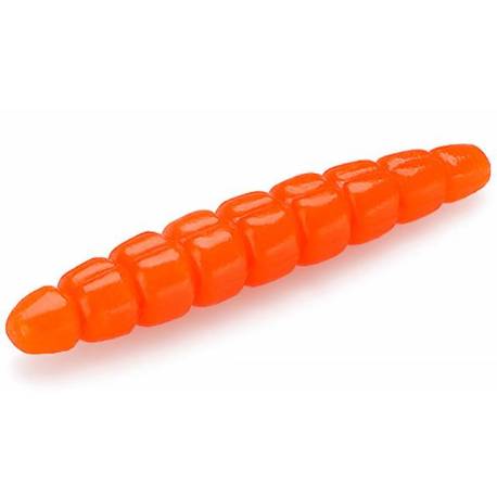 Larva siliconica FISHUP Trout Series Morio Cheese 3.1cm, culoare 113 Hot Orange, 12buc/plic