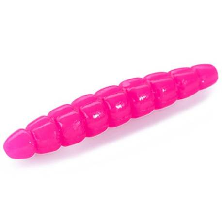 Larva siliconica FISHUP Trout Series Morio Cheese 3.1cm, culoare 112 Hot Pink, 12buc/plic