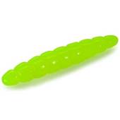 Larva siliconica FISHUP Trout Series Morio Cheese 3.1cm, culoare 111 Hot Chartreuse, 12buc/plic