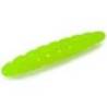 Larva siliconica FISHUP Trout Series Morio Cheese 3.1cm, culoare 111 Hot Chartreuse, 12buc/plic