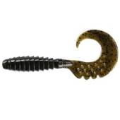 Naluca FISHUP Fancy Grub 2.5cm, culoare 043 Watermelon Brown Black, 12buc/plic