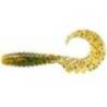 Naluca FISHUP Fancy Grub 2.5cm, culoare 036 Caramel Green & Black, 12buc/plic