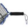 Minciog RTB Rubber Landing Net Black and Blue, plasa 30x35cm, maner 50cm