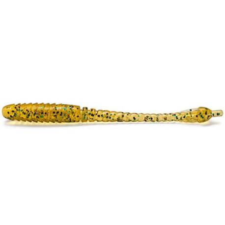 Vierme FISHUP ARW Worm 5.5cm, culoare 036 Caramel Green & Black, 12buc/plic