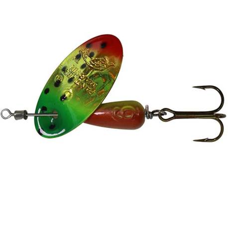 Lingurita rotativa PANTHER MARTIN InLine Swivel Holographic nr.2 2.1g Firetiger