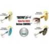 Lingurita rotativa PANTHER MARTIN InLine Swivel Spotted nr.2 2.1g Black