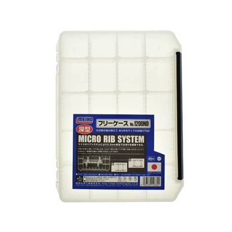 Cutie MEIHO Free Case Micro Rib System 1200ND Clear