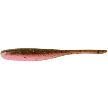 Naluci KEITECH Shad Impact 5cm, Green Pumpkin Pink, 12buc/plic