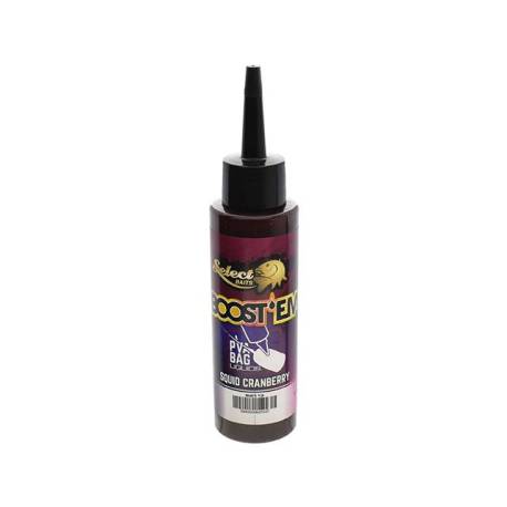 Aditiv SELECT BAITS PVA Boost'Em! Liquid Squid and Cranberry 115ml