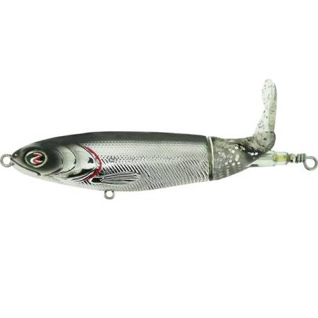 Vobler RIVER2SEA Whopper Plopper 90, 9cm, 11.5g, culoare Chrome Black