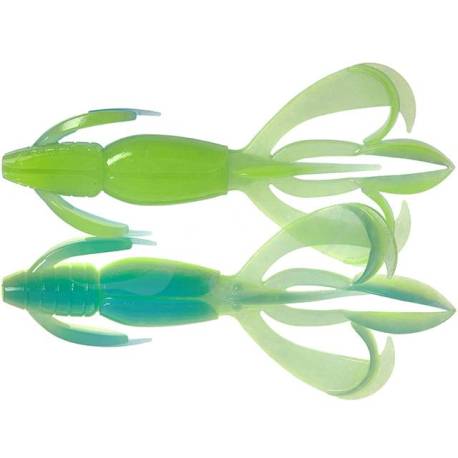 Naluca KEITECH Crazy Flapper 7.1cm, Ice Chartreuse 03, 8buc/plic