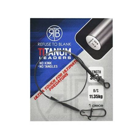 Struna RTB Titanium Leader 11.35kg, 30cm