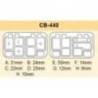 Cutie MEIHO Versus CB-440 Black 115 x 78 x 35mm