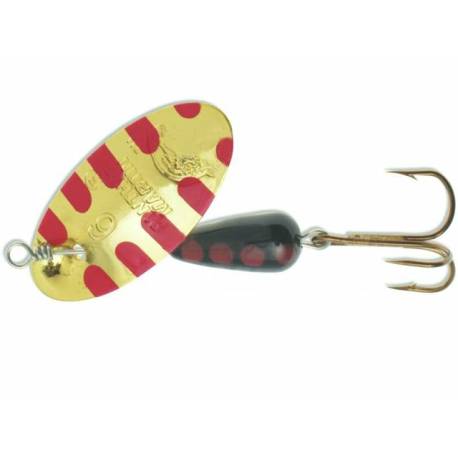 Lingurita rotativa PANTHER MARTIN Classic Pattern nr.4, 4.1g, Salamander Gold