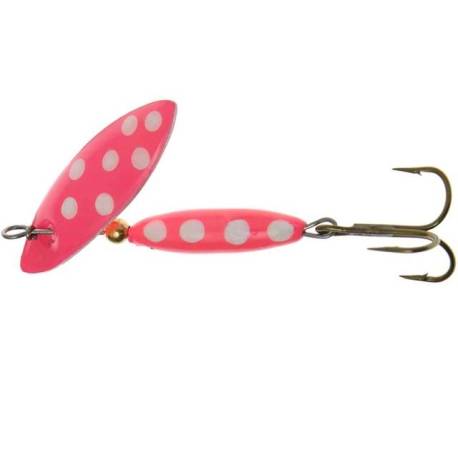 Lingurita rotativa PANTHER MARTIN Willow Strike Spotted nr.4, 4.1g, Pink