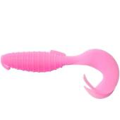 Naluci KEITECH Flapper Grub 10cm, Bubblegum Pink 023, 7 buc/plic