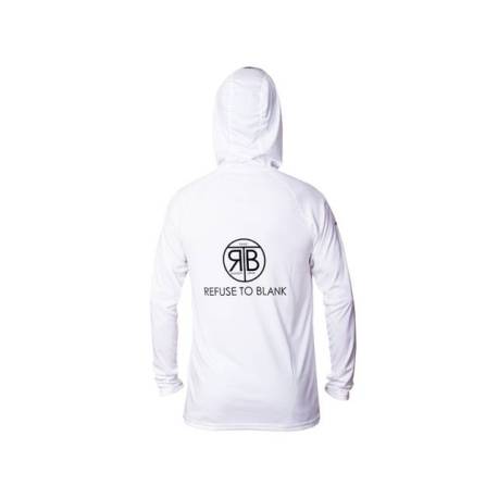 Hanorac RTB UV Long Sleeve Hoodie UPF 50+ Bright White XXL