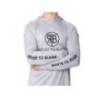 Hanorac RTB UV Long Sleeve Hoodie UPF 50+ Light Grey S