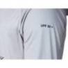 Hanorac RTB UV Long Sleeve Hoodie UPF 50+ Light Grey S