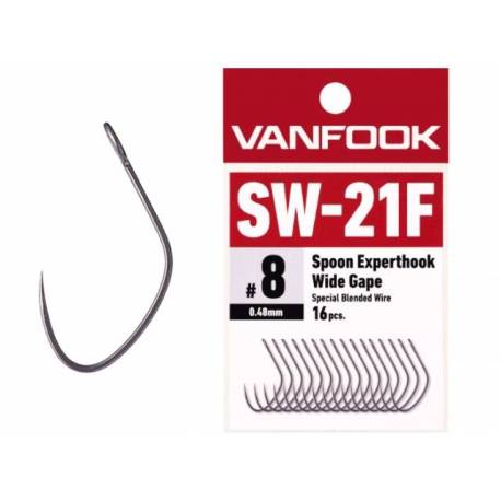 Carlige VANFOOK SW-21F Spoon Expert, nr.6, 50buc