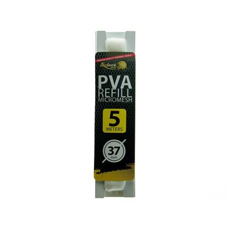 Rezerva plasa PVA SELECT BAITS Micromesh Refill 37mm, 5m