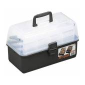 Valigeta pescuit MEIHO Fit Box 3030 Gray, 36.8x22.5x20cm 