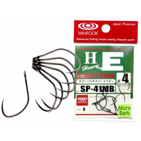 Carlige VANFOOK SP-41MB Expert Hook nr.2, 8buc/plic