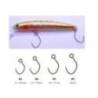 Carlige VANFOOK ME-31BL Minnow Expert Hook Barbless Nr.5, 16buc/plic