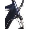 Bicicleta electrica MTB-FS (E-Bike) CARPAT C275M17E, roti 27.5", motor 250W, autonomie max. 60 Km, Albastru Cameleon