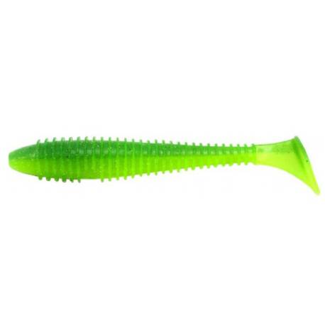 Shad Keitech Swing Impact FAT 10.9cm, Lime / Chartreuse 424, 5buc/plic