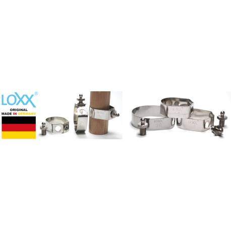 Colier inox LOXX pentru furtun/teava cu diametrul 22mm