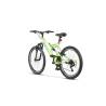 Bicicleta copii MTB-FS RICH Alpin R2449A, roti 24", Verde/Albastru/Portocaliu