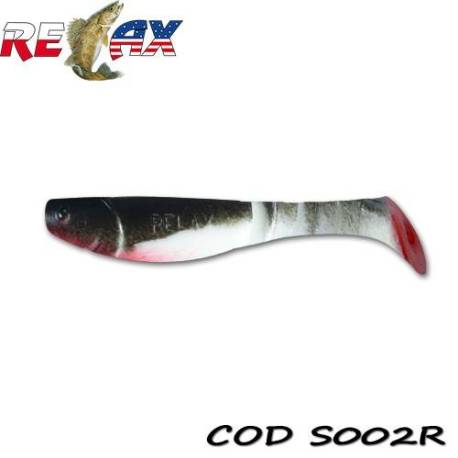 Shad RELAX Kopyto 4L Standard 10cm, culoare S002R, 4buc/plic