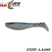 Shad RELAX Kopyto 4L Laminat 10cm, culoare L100, 4buc/plic