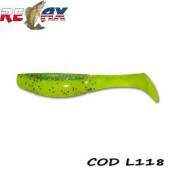 Shad RELAX Kopyto 4L Laminat 10cm, culoare L118, 4buc/plic