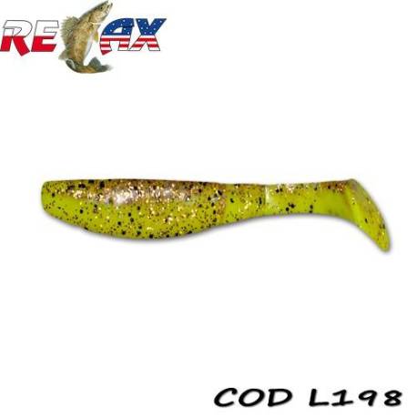 Shad RELAX Kopyto 4L Laminat 10cm, culoare L198, 4buc/plic